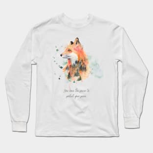 fox lover foxes Long Sleeve T-Shirt